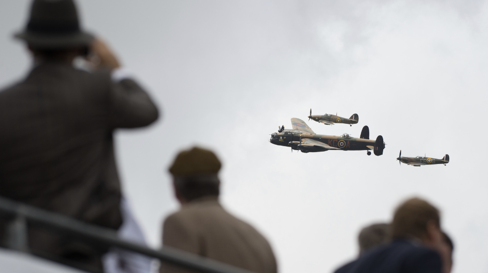 Vintage war plans at Goodwood Revival